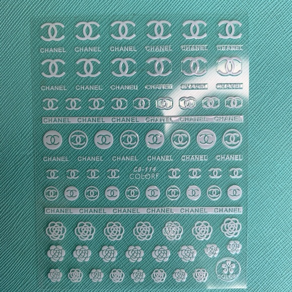 Chanel Nail Decals - Picture 1 of 1